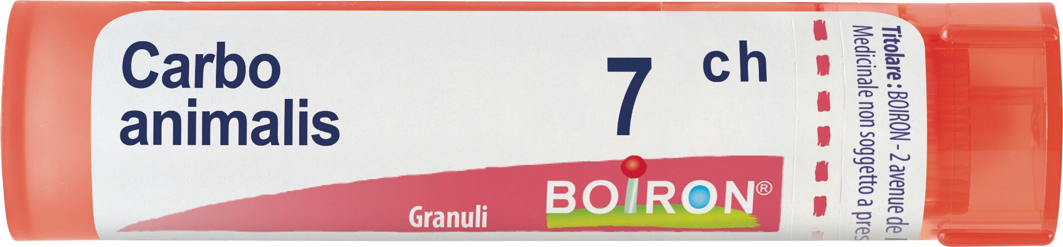 Carbo Animalis 7ch Granuli Multidose Boiron