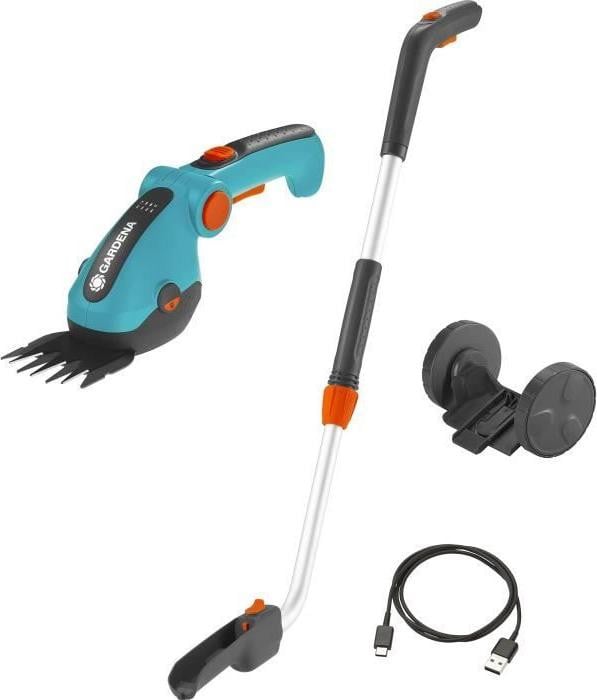 Gardena Graskantenschaar ComfortCut Li Kit met telescopische steel en accu