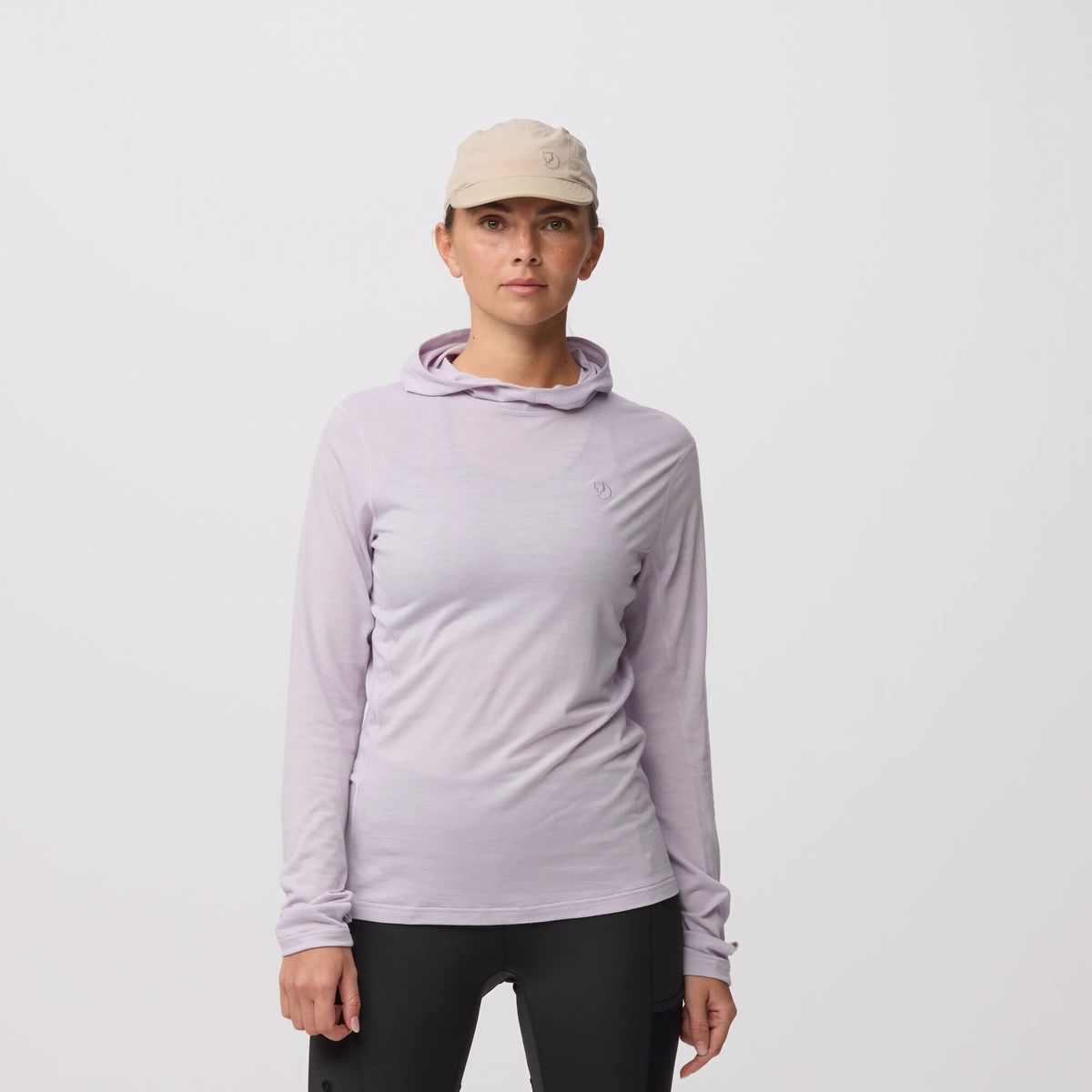 Fjällräven Abisko Wool Hoodie W lavender mist (452) XXS F14600265-452-XXS