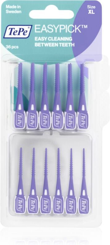 TePe Easy Pick XL cure-dents interdentaires Purple 36 pcs