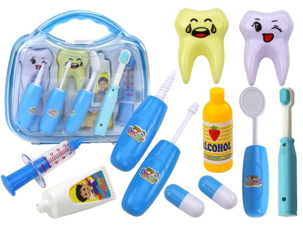 Leantoys Compact tandheelkundig instrument met draagtas
