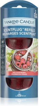 Yankee Candle Red Raspberry recarga para difusor elétrico 2x18.5 ml. Red Raspberry