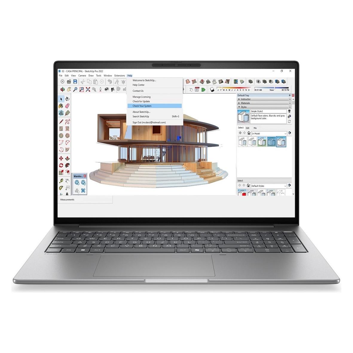 HP ZBOOK8 G2I 16 U5-336H (16", 512 GB, 16 GB, DE) (E15J9ES#ABD)