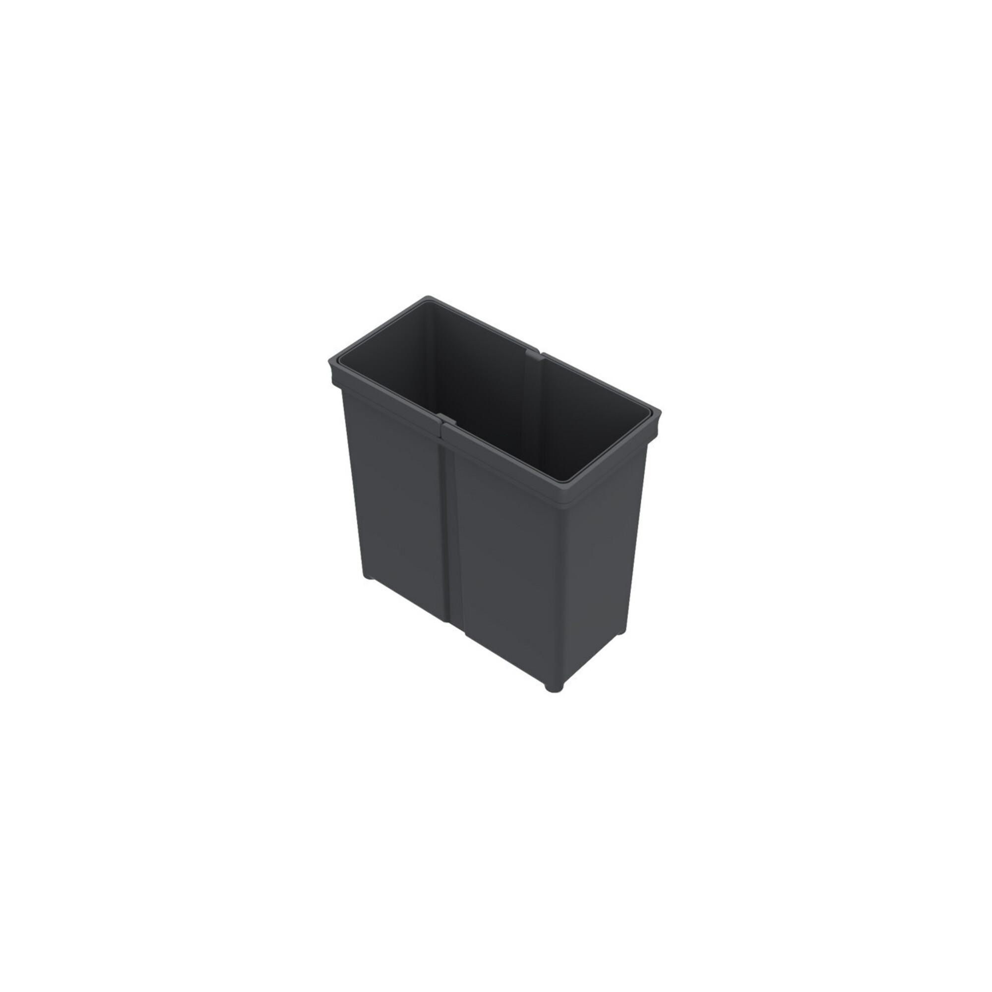 Hettich Abfallsystem-Eimer 11l, AvanTech You Pull 9279391 Kunststoff anthrazit)