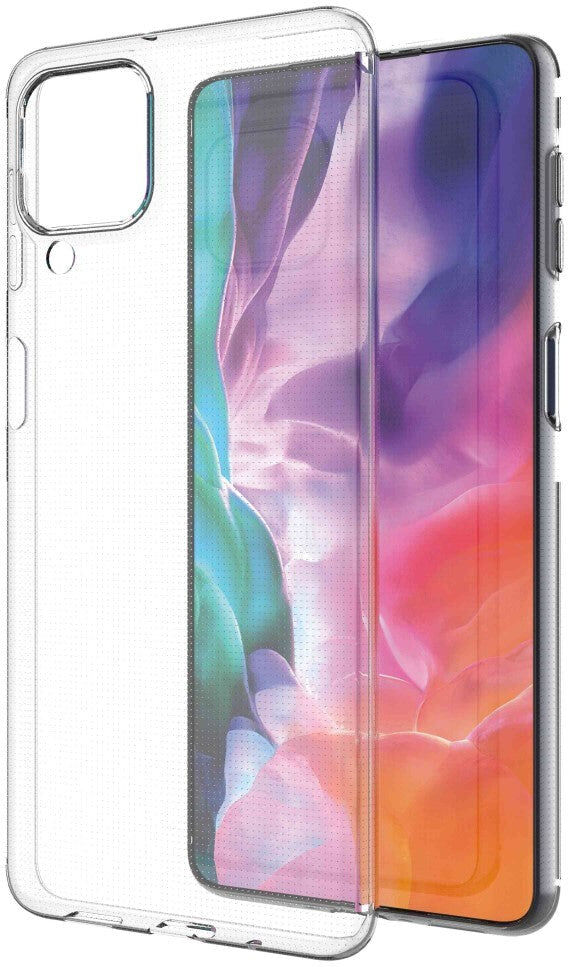 INCOVER Samsung Galaxy M53 (5G) Fleksibelt Plastik Bagside Cover - Gennemsigtig