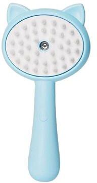 Inspired Deals Pet Spray Massage Comb For Cats Anti Static Grooming Brush blue