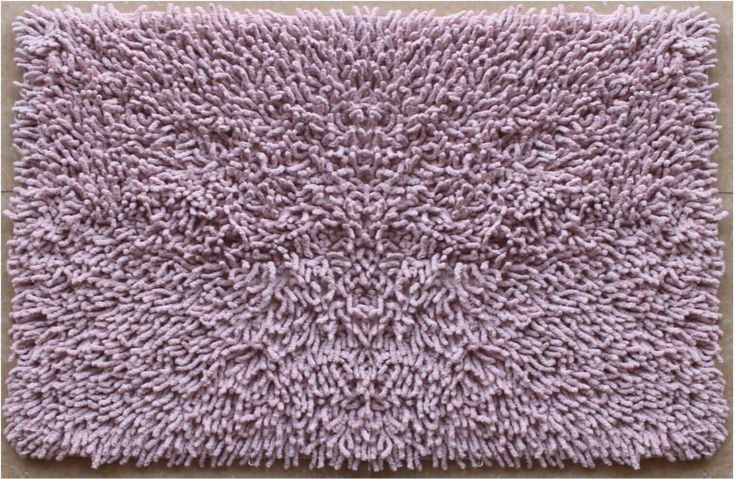 Tappeto bagno Quarzo Bianco 17867 RICCIO Rosa