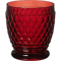 Boston Coloured Wasserglas 330 ml rot