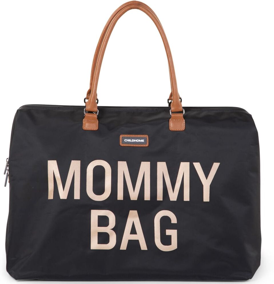 Childhome Sac à langer à anses Mommy bag noir Noir 55x40x30cm