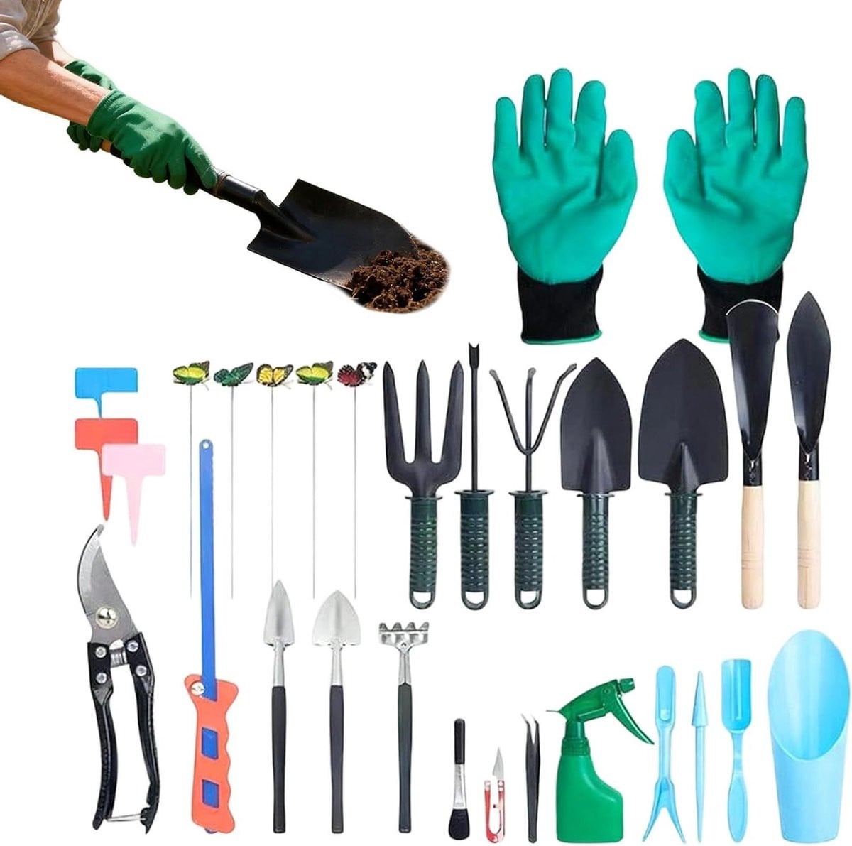 Kerst Adventskalender met Tuinieraccessoires voor Beginners - 24 Dagen