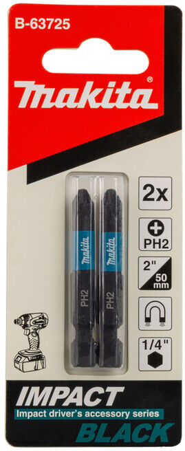 PH Bit 2x50 2-pièces Makita (B-63725)