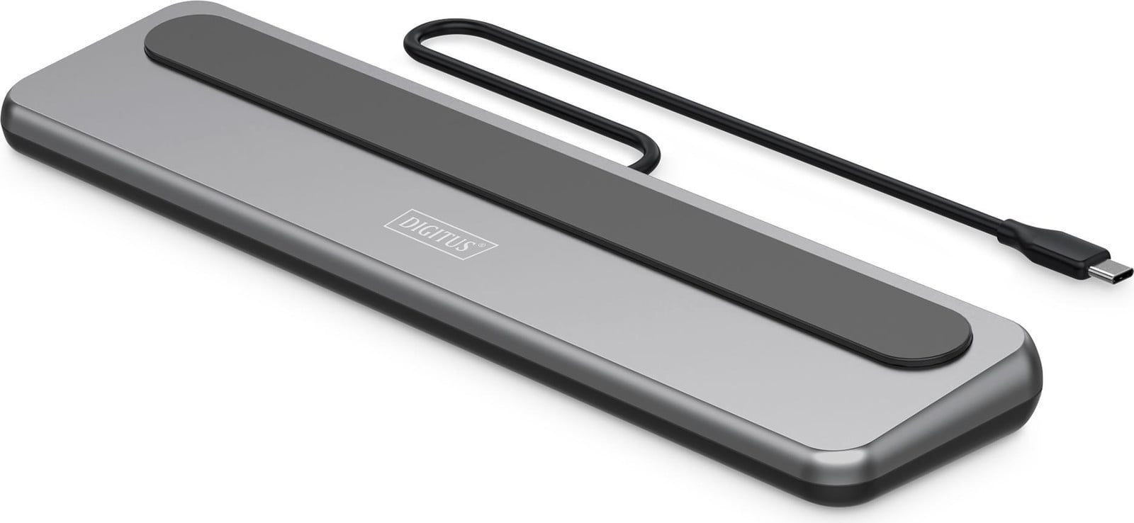 Digitus DA-70919 Dockingstation USB-C naar HDMI, DP, USB-A, USB-C, RJ45 en PD - Zilver