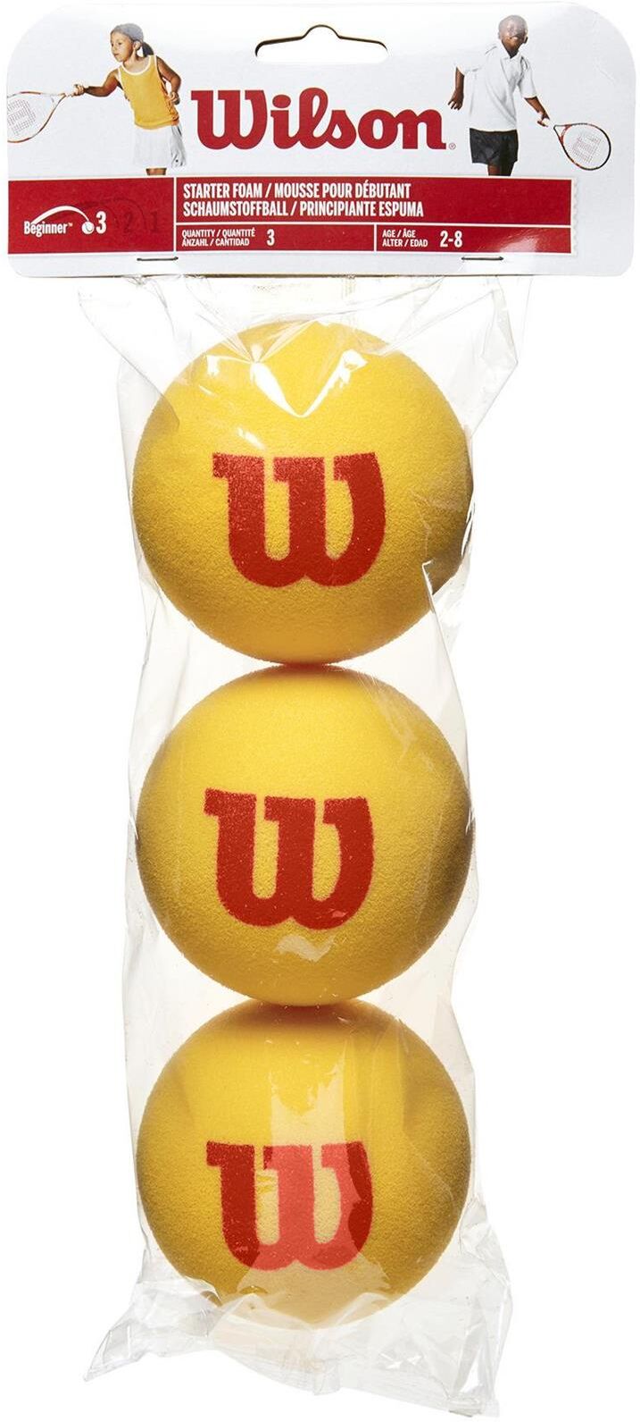 Wilson Starter Tour Foam Ball 3-pack