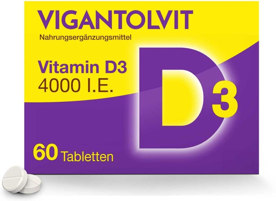 Vigantolvit 4.000 internationale Einheiten Vitamin D3 Tabletten