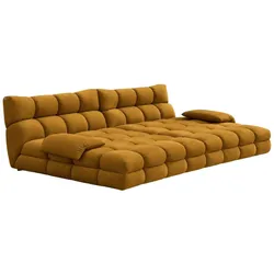 BIG SOFA AMIA Braun Velvet