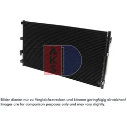 Kondensator Klimaanlage AKS DASIS 092088N für Ford Usa Mustang Convertible