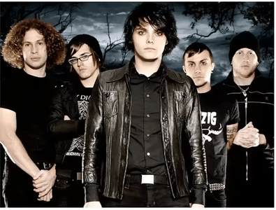 Inspire Picks My Chemical Romance Canvas Poster MCR Rock Band Wall Art For Emo Music Room Decor 1 20x30cm Unframed