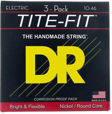 DR Strings Tite-Fit MT-10 3-Pack