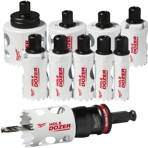 Milwaukee 49224772 KIT QUIK-LOK SEGHE A TAZZA 13 pz