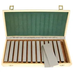 Elmag, Zubehör Maschine, - Parallel-Unterlegplatten-Satz 28-teilig 150x10 mm