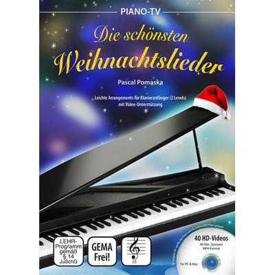 Piano-TV: Die schönsten Weihnachtslieder (mit DVD) -