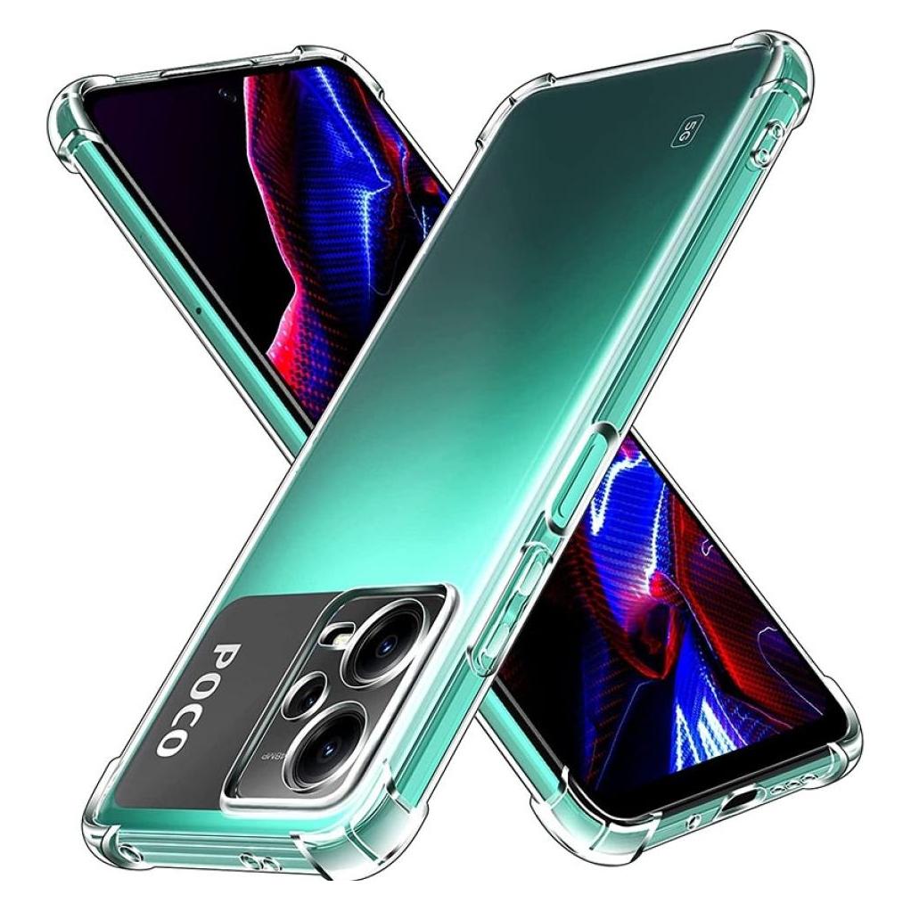 Screenguard Xiaomi Poco X5 5G Hülle Crystal Soft Airbag Bumper (Xiaomi Poco X5) (00032010)