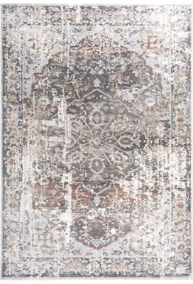 Alora Decor Lavish Transitional Medallion Accent Rug