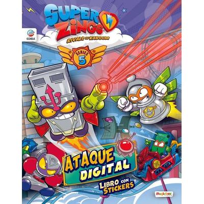 Superzings series 5 : libro de stickers, Taschenbuch von Ediba Europa Eon Sl, Ediba Europa Eon, S.L., 978-84-940857-4-1