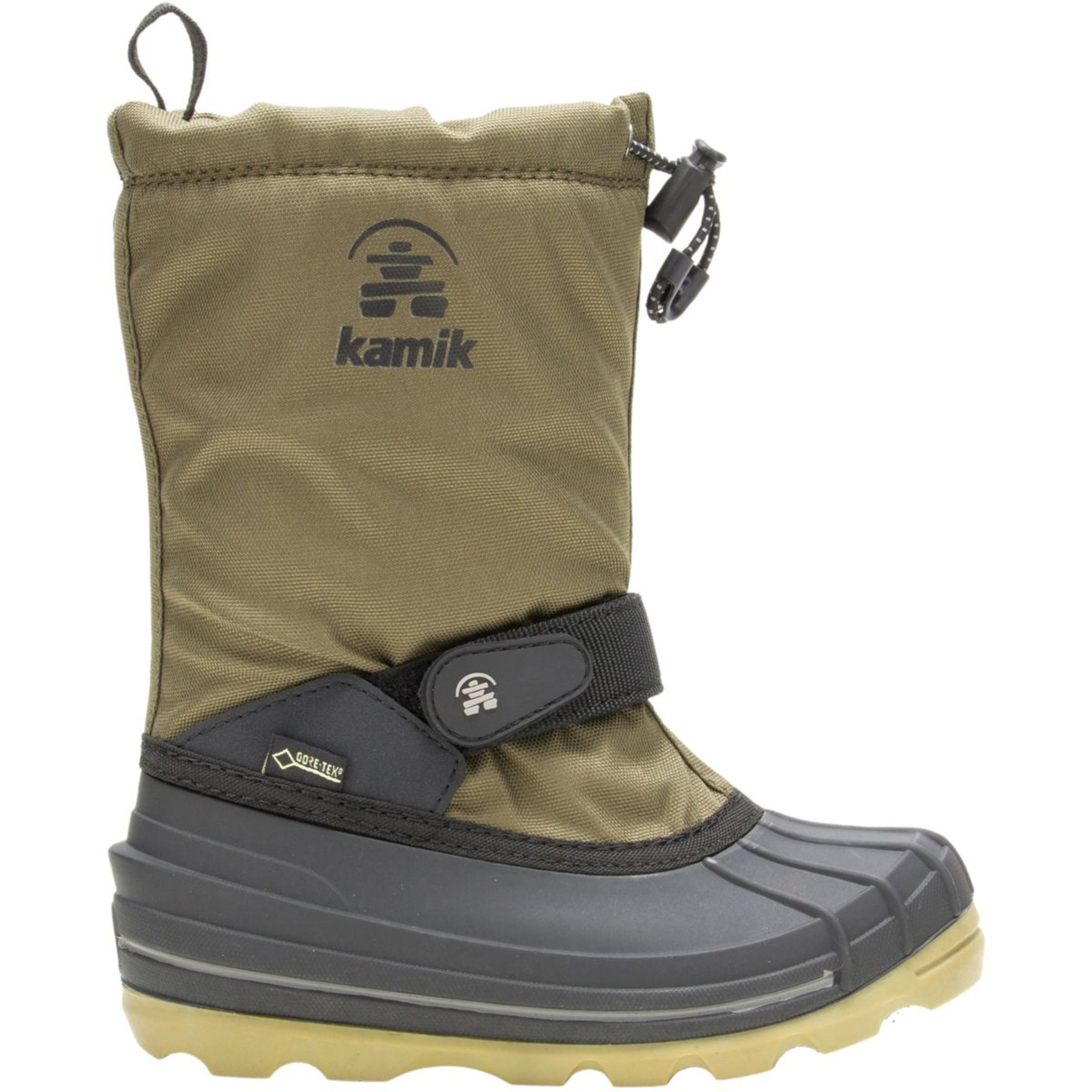 Kamik Waterbug 8G GTX Winterstiefel Kinder Winterschuhe & Winterstiefel oliv Größe 36 Lifestyle Wasserdicht