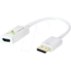 IADAP-DP-HDMIFP - DisplayPort Adapter, DP Stecker auf HDMI Buchse