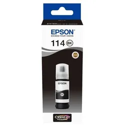 Epson C13T07A140 Epson EcoTank Pigment schwarz T 114 70 ml               T 07A1