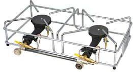 Foker Two Burner Wire Frame Gas Catering Stove with FFD