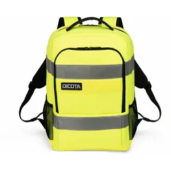 DICOTA HI-VIS Base Laptop-Rucksack, gelb