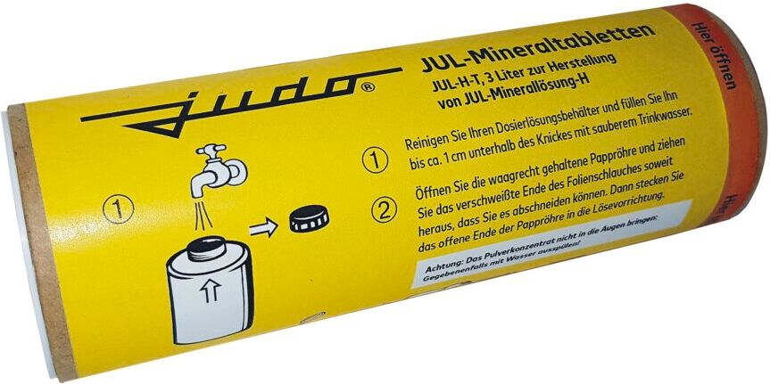 Judo Jul comprimés minéraux 8600008 pour 25 l