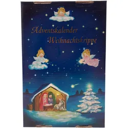 Adventskalender Weihnachtskrippe - natur