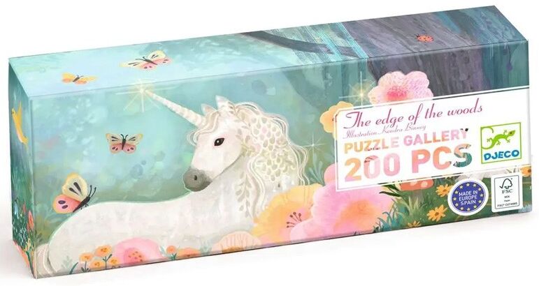 Puzzle Gallery 200 pcs The edge of the woods - Djeco