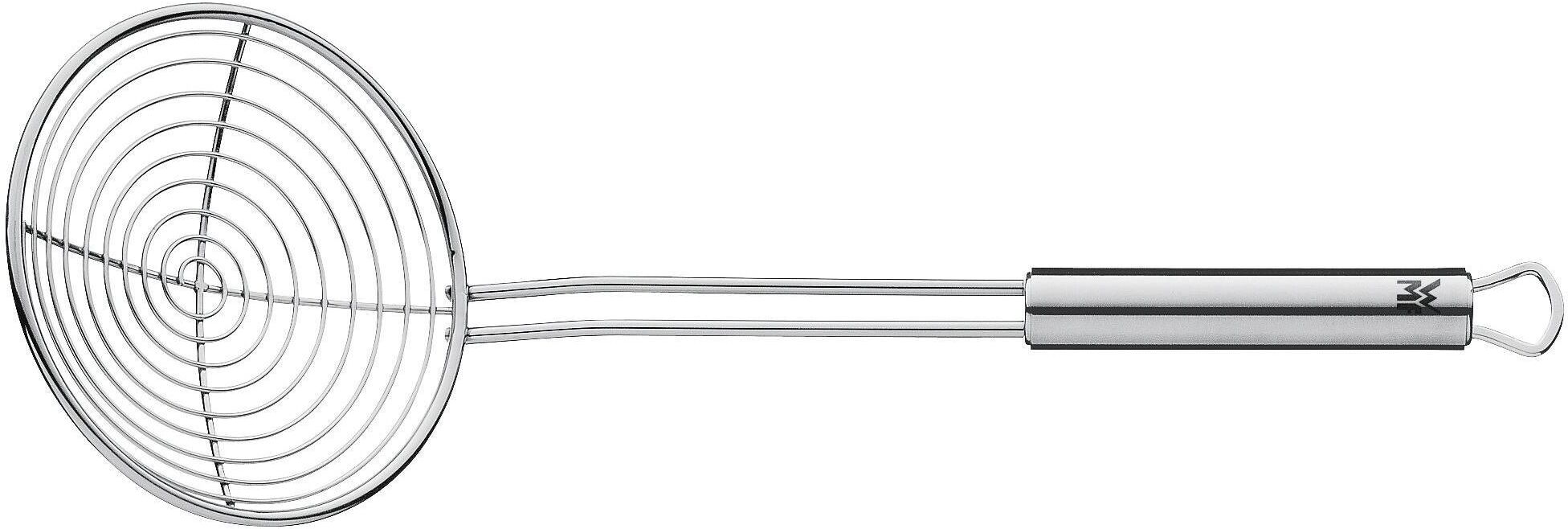 Schaumlöffel WMF "Profi Plus", silber (silberfarben), B:12cm H:36,5cm, Kochlöffel, Schaumlöffel silberfarben Einheitsgröße