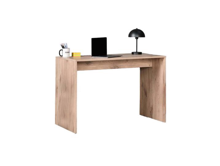 Mokebo Schreibtisch Der Produktive, Eichefarben, 112x77x54 cm, Büromöbel, Schreibtische, Schreibtische