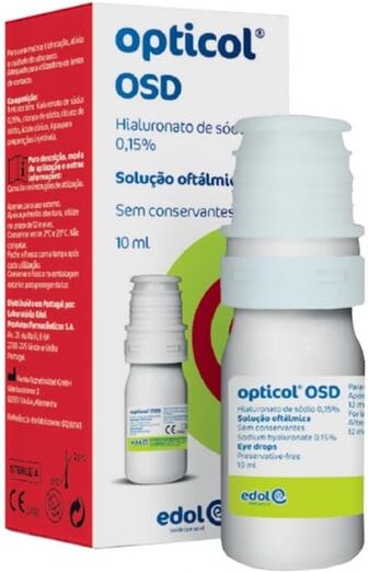 Edol Opticol OSD Solução Oftálmica 10ml