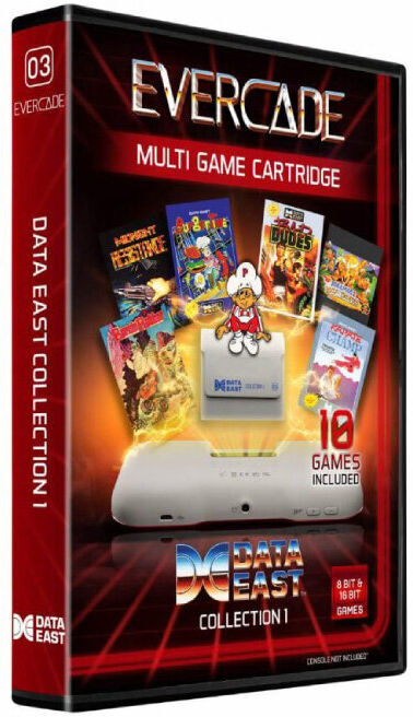 JOGO EVERCADE DATA EAST C1