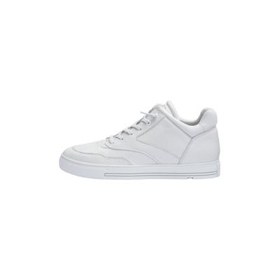 Sneaker LLOYD "ARENA", Herren, Gr. 40, weiß, Leder, unifarben, Basic, Schuhe Sneaker, mit modernem Design