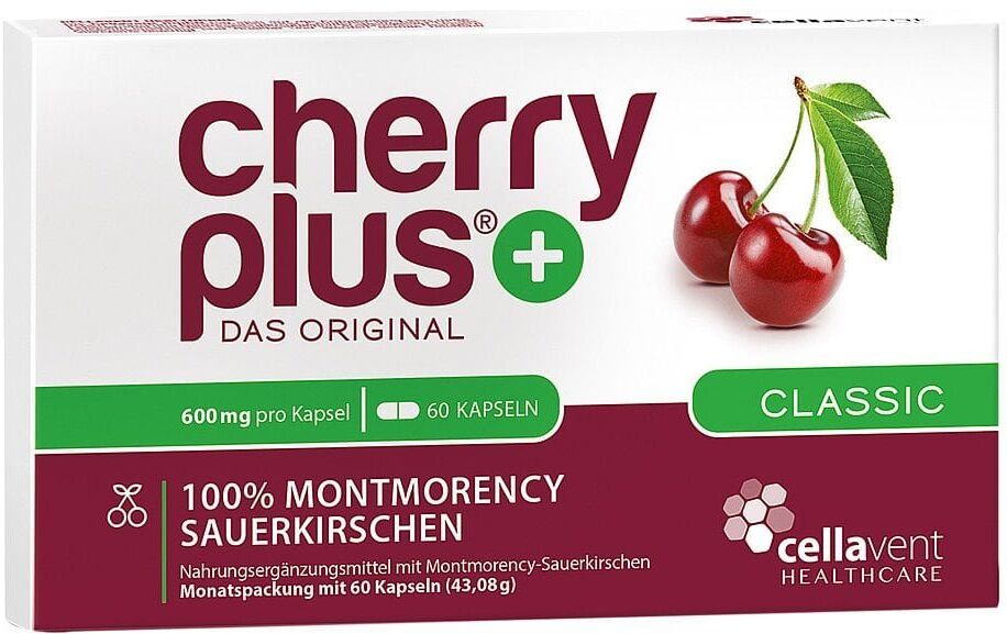 Cherry plus Cherryplus Montmorency Sauerkirschpulver Kapseln