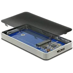 DELOCK ext. Gehäuse M.2 Key B 42mm SSD > USB-MicroB Buchs