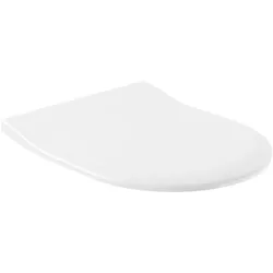 Villeroy & Boch Architectura WC Sitz 9M706101 mit Absenkautomatik (SoftClosing), mit abnehmbaren Sitz (QuickRelease), Weiß Alpin