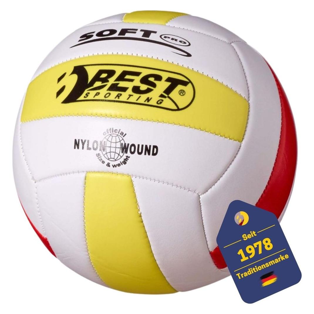 Magni Volleyball ws/gelb/rot 10130 (5) (10130)