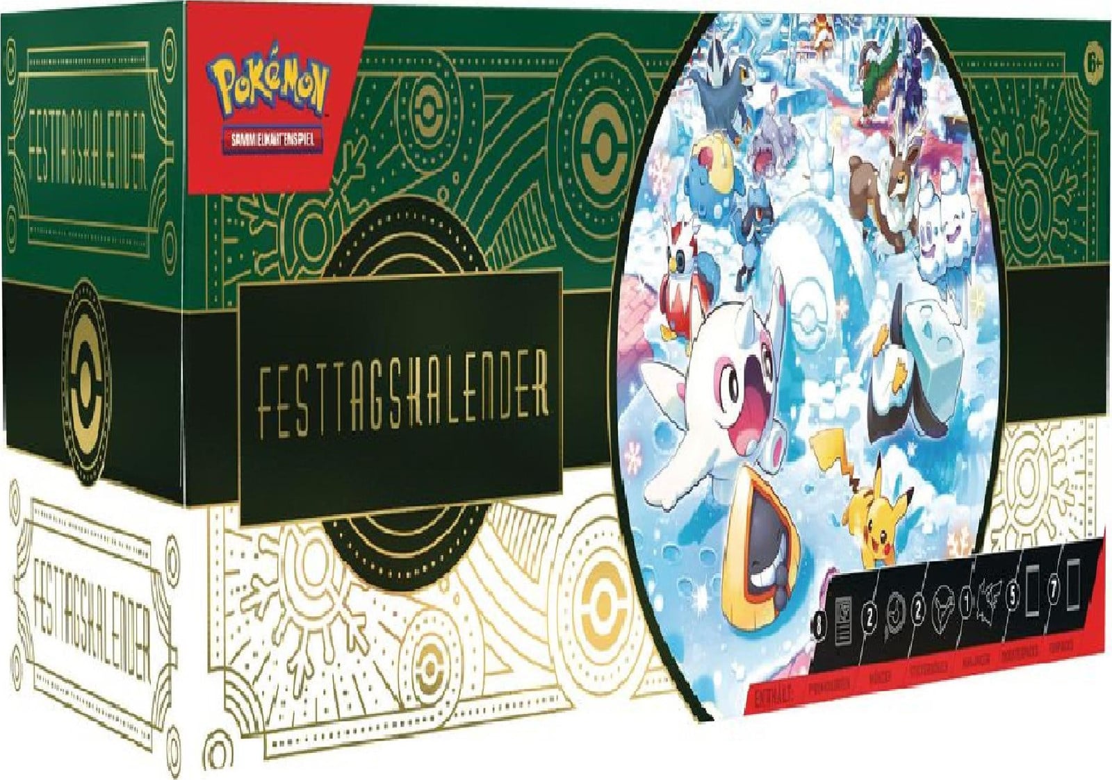 Pokémon TCG Adventskalender 2024 Nintendo