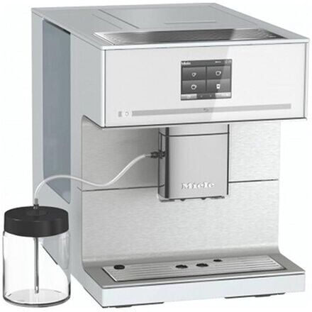 Expresso Broyeur Miele Cm7350 - Blanc Brillant  - MaxiCoffee