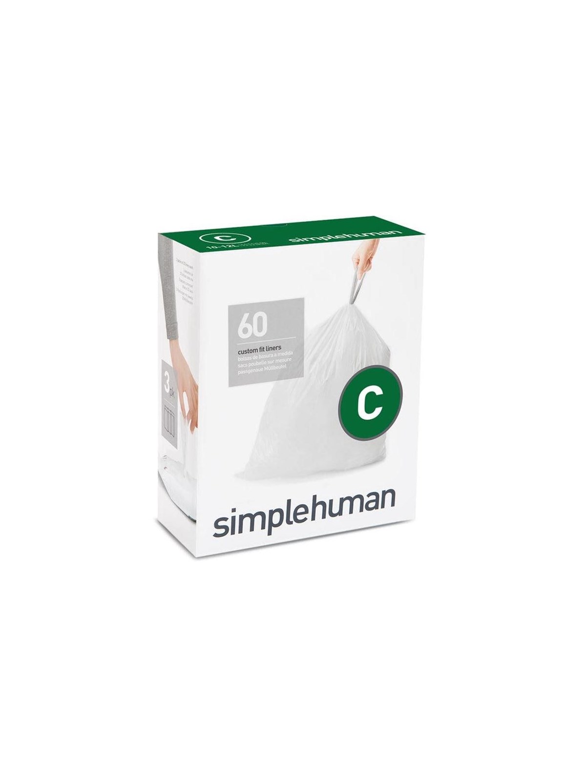 Simplehuman CW0252 trash bag