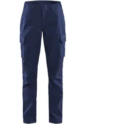 Damen Stretch Bundhose "7144" Industrie - C40 - marine/kornblau