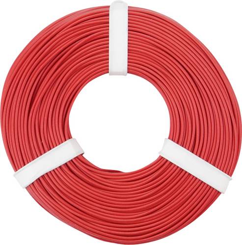 Donau Elektronik 125-050 Litze 1 x 0.25mm² Rot 50m